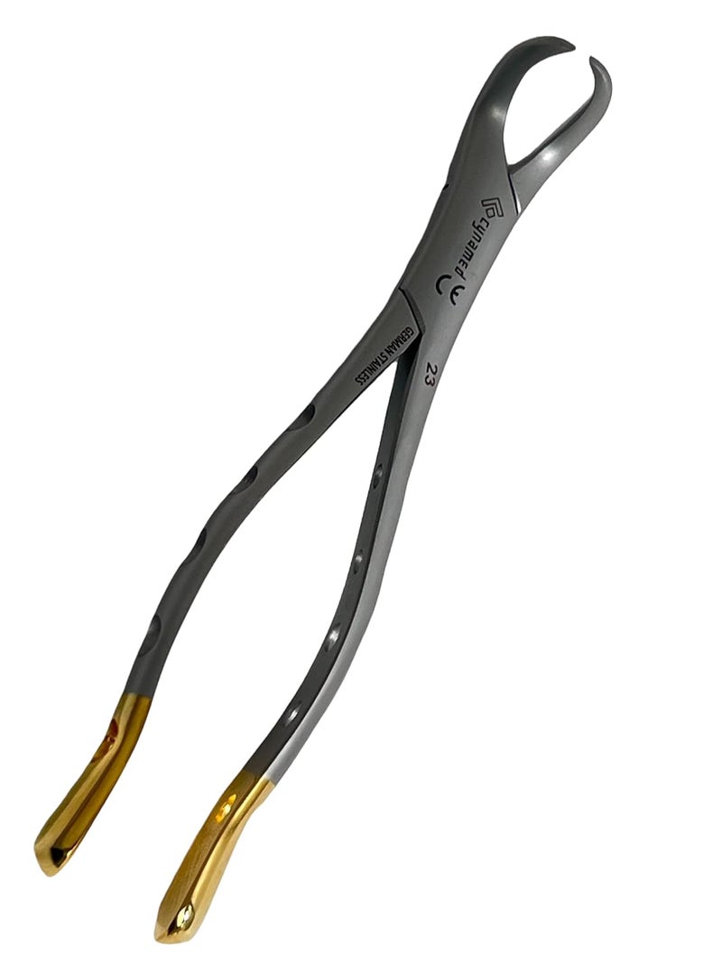 artlab Dental Extracting Extraction Forceps #150#151#23- Apical Forceps, Cowhorn Forceps, Lower Molars, Atraumatic-Stainless Steel Reusable Dental Instruments (Extracting Fprcep #23) - Image 4